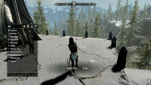 Skyrim bị lỗi mất 2 tay