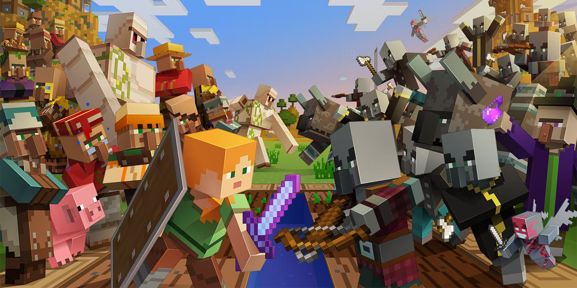 Người chơi Minecraft Gặp Quái Vật Thường Gây Hấn Nhưng Lần Này Lại Hiền Lành