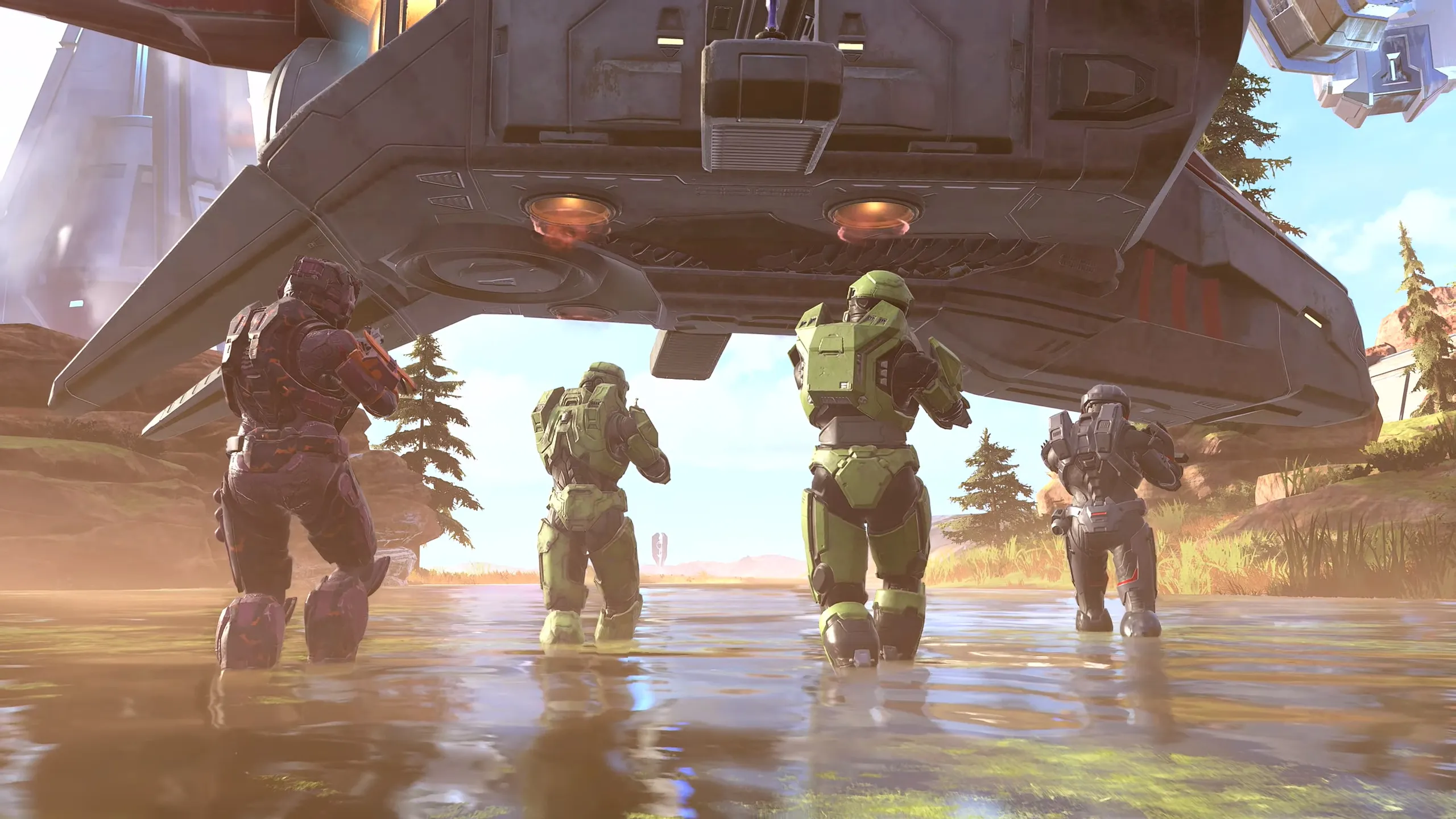 Halo Infinite, tựa game Halo gần đây nhất, tập trung mạnh vào chế độ nhiều người chơi.