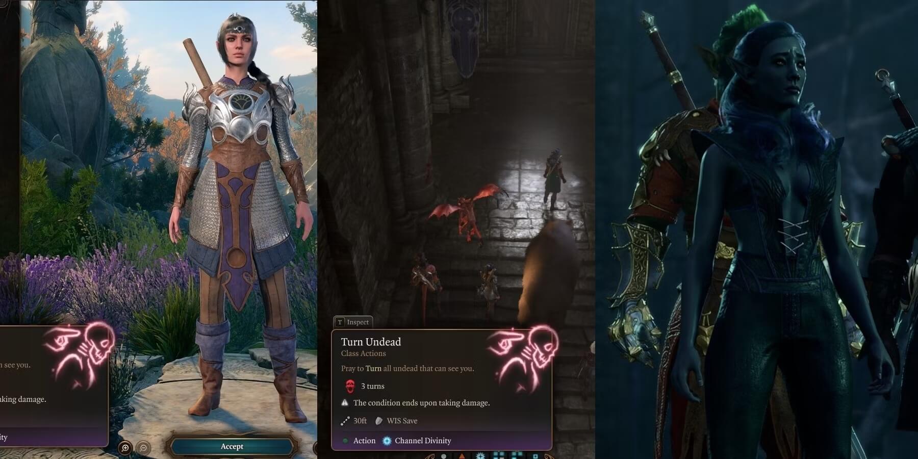 Baldur's Gate 3: Kỹ năng "Turn Undead" của Cleric Hoạt động như thế nào ?