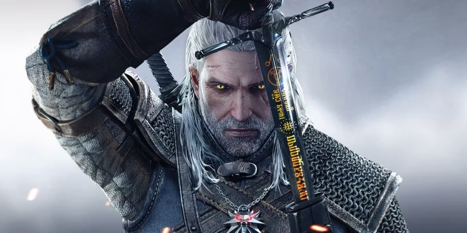 geralt-unsheathing-his-sword-in-witcher-3-wild-hunt