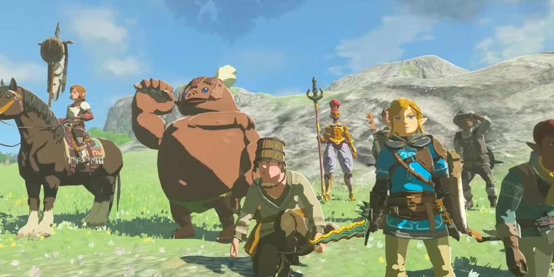 Zelda: Tears of the Kingdom - Mánh hay giúp bạn tạo ra một bệ bay