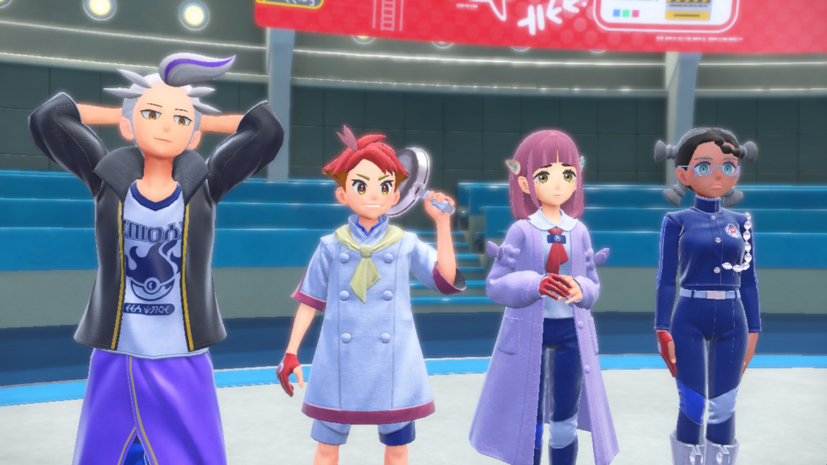 Pokémon Scarlet và Violet: Thành viên Tứ Đại Elite BB có liên hệ bí mật với Legends: Arceus?