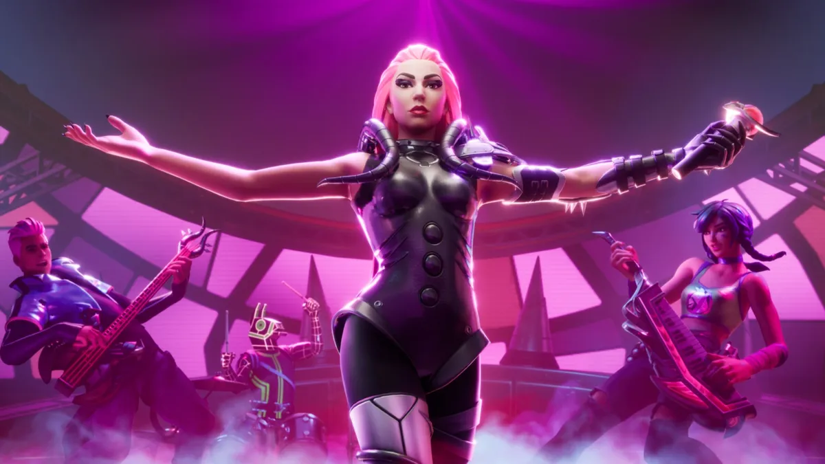 Siêu sao Lady Gaga sẽ thống lĩnh lễ hội Fortnite mùa 2