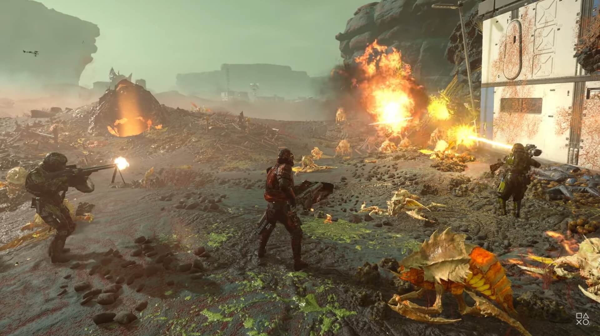 Game thủ Helldivers 2 đồng lòng 'tôn vinh' kẻ thù đáng gờm nhất