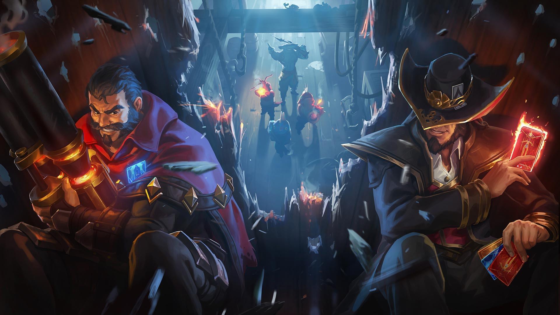 Twisted Fate thống trị 3 đường trong LMHT nhờ chiêu trò đánh tay mới