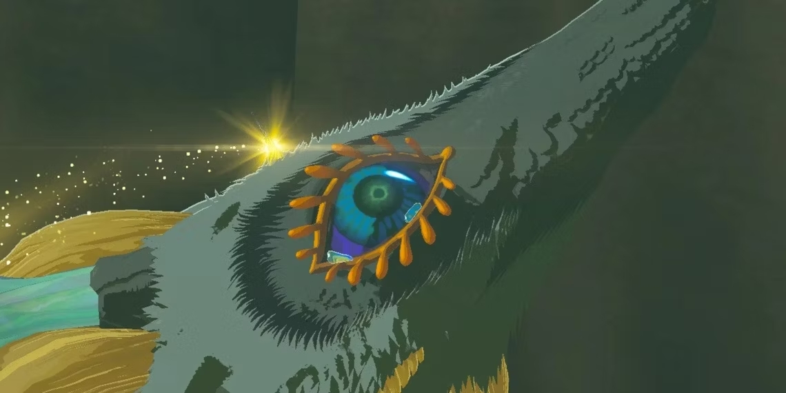 Fan hâm mộ Zelda: Tears of the Kingdom khoe tượng Rồng Ánh Sáng ấn tượng