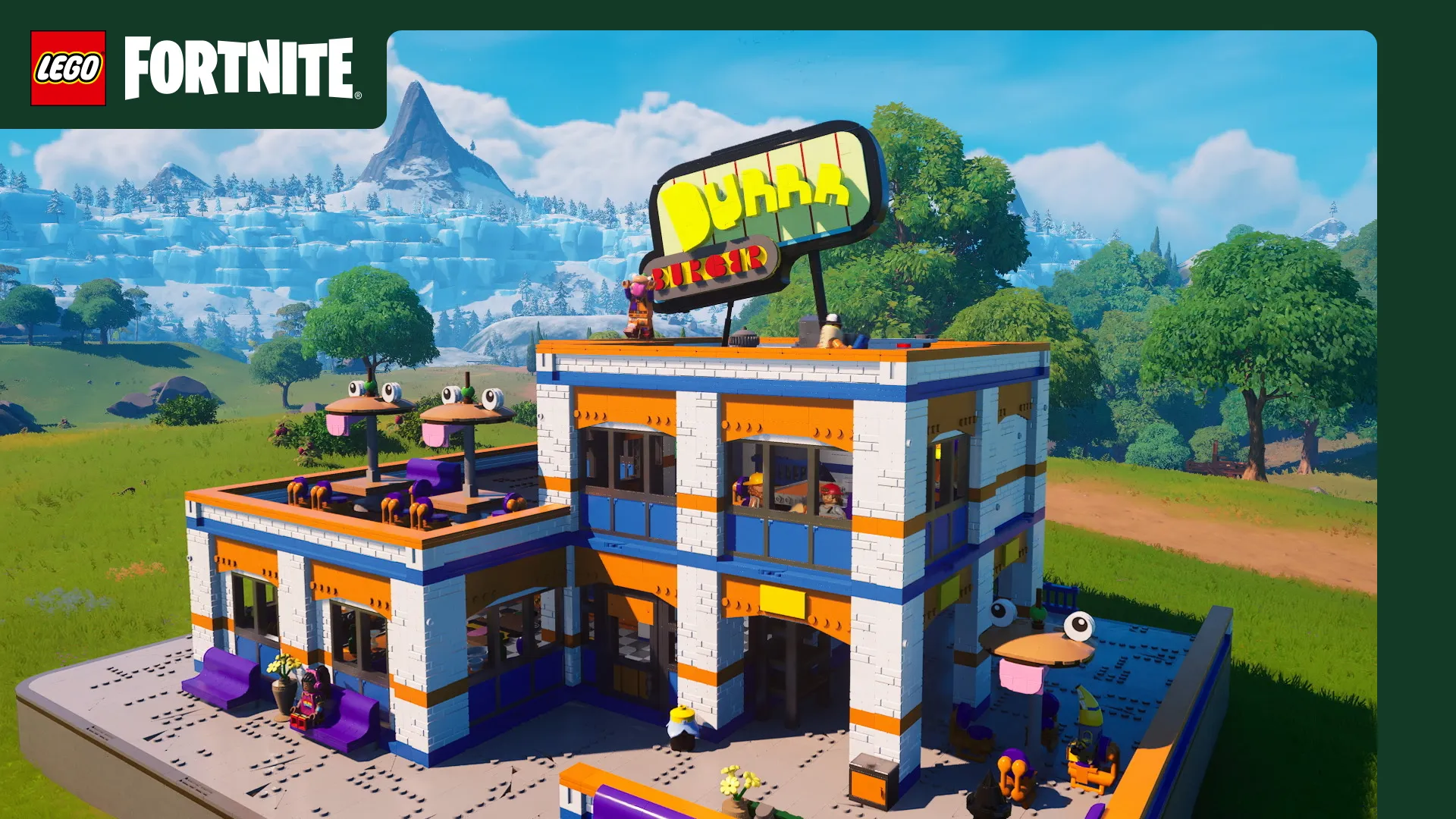 Fortnite ra mắt gói xây dựng cao cấp với LEGO trong bản cập nhật v29.00