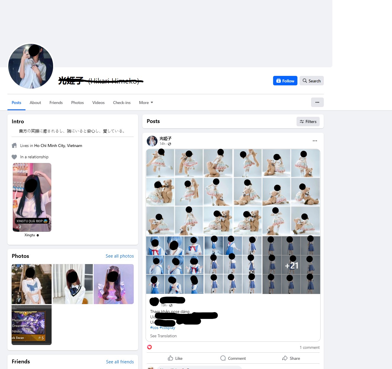 Hầu hết, các bình luận 'cổ xúy' như này đều là từ các Facebook clone (không phải chính chủ) để tránh bạn bè và gia đình biết về những hành động 'cổ xúy' đó - Gamelade
