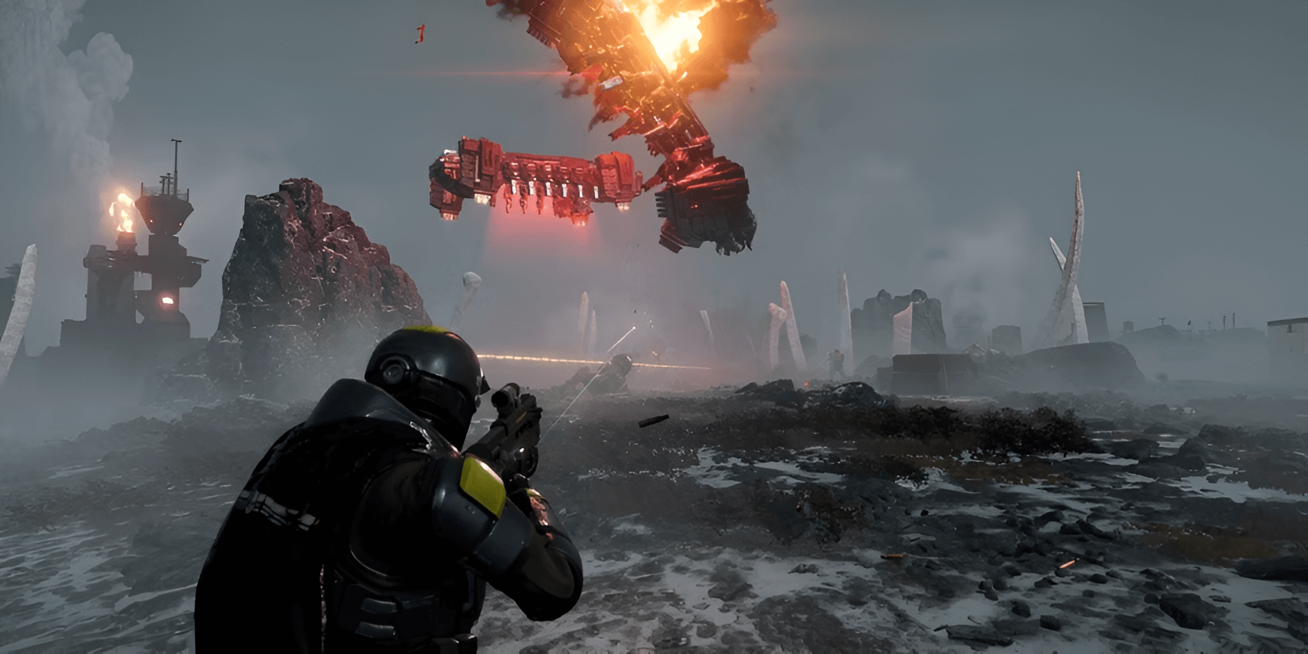 Rò rỉ về vũ khí mới của Helldivers 2 trên mạng