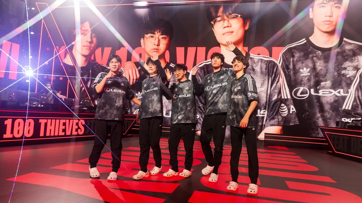 100 Thieves đăng quang LCS LMHT sau trận chung kết nghẹt thở