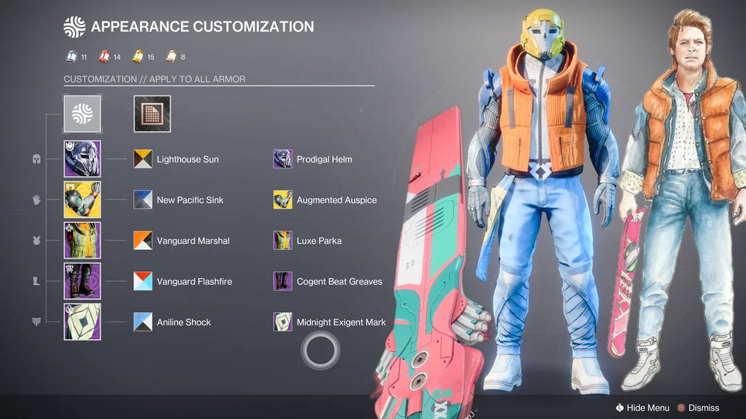 Titan trong Destiny 2 hóa thân thành Marty McFly với ván trượt bay - Gamelade