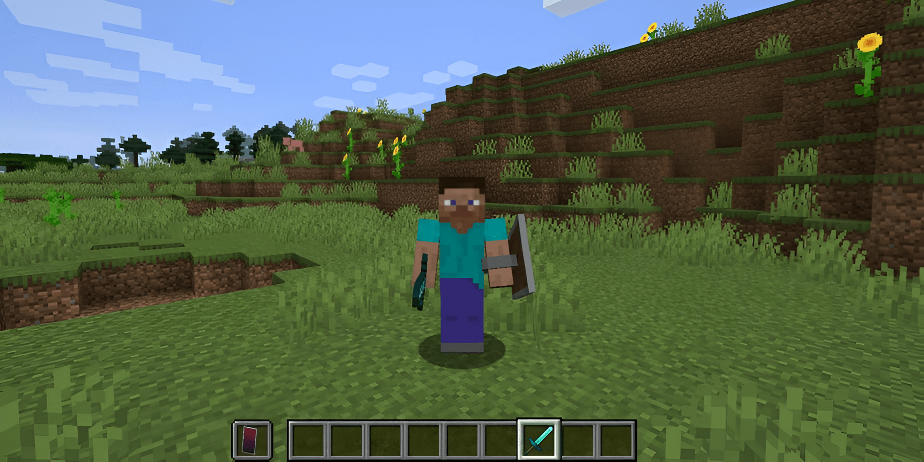 Minecraft thêm vũ khí mới trong bản Snapshot gần đây