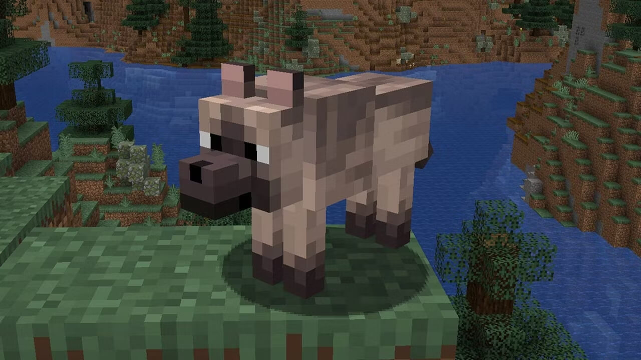 Người chơi Minecraft khám phá nguồn gốc của loài sói mới trong game