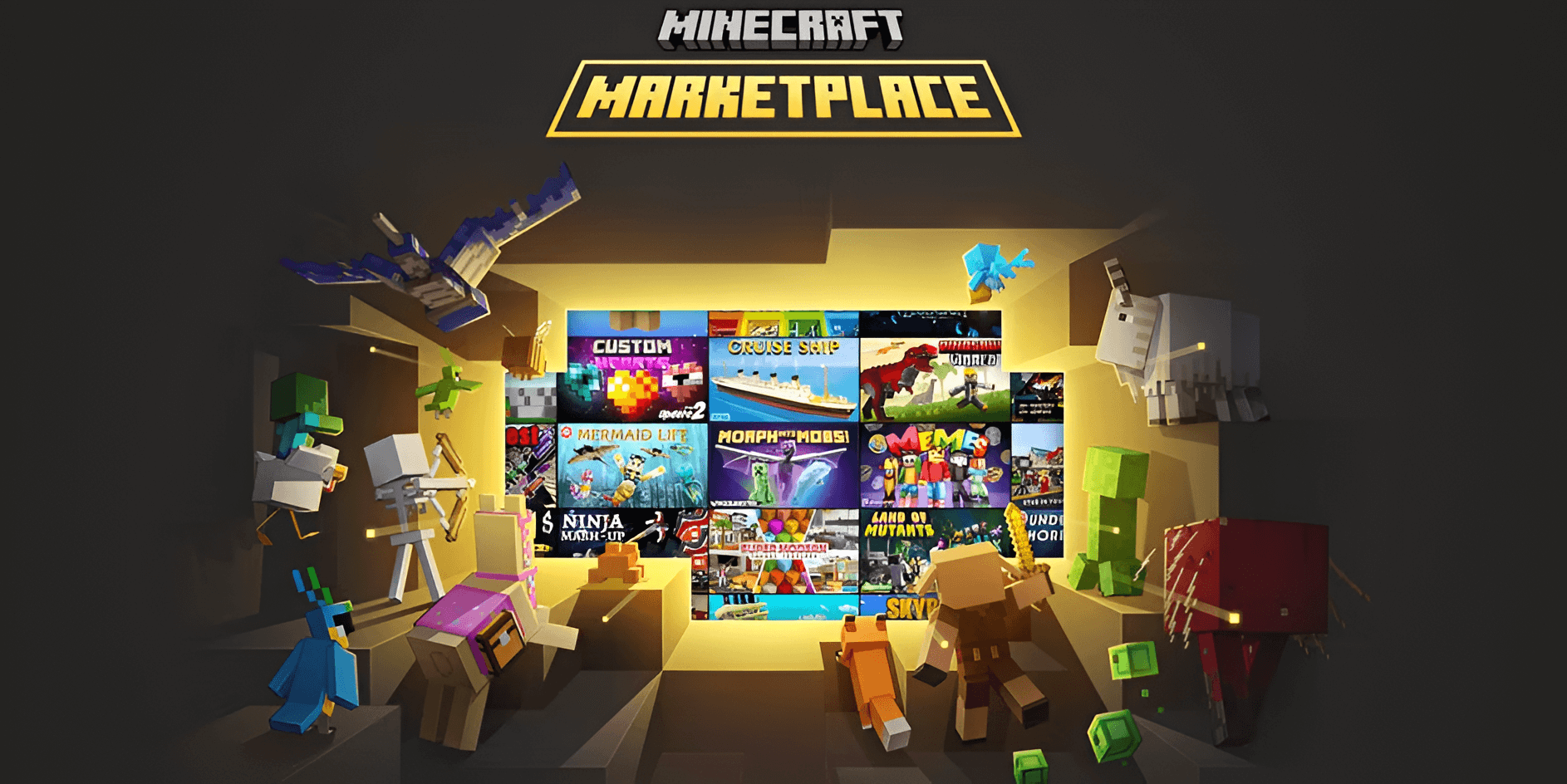 Minecraft cho ra mắt Marketplace Pass
