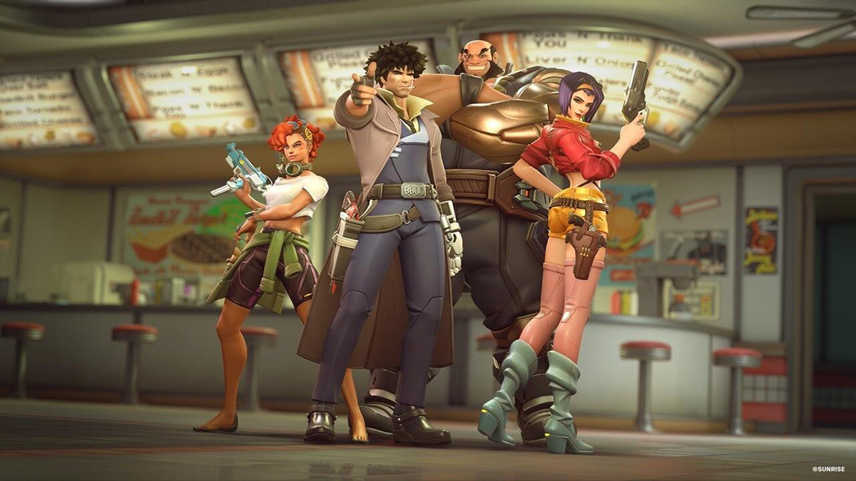 Overwatch bán skin Cowboy Bebop với giá bằng… cả bộ anime gốc