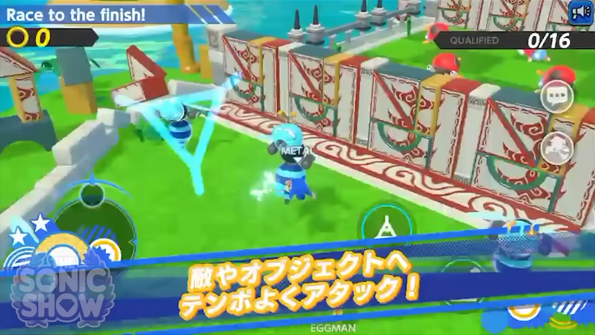 Sonic Toys Party tựa game Sonic chơi kiểu Fall Guys bị lộ trailer lối chơi