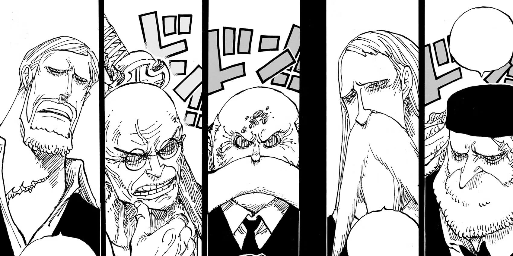 One Piece: Diễn biến chi tiết Luffy đối đầu Ngũ Lão Tinh