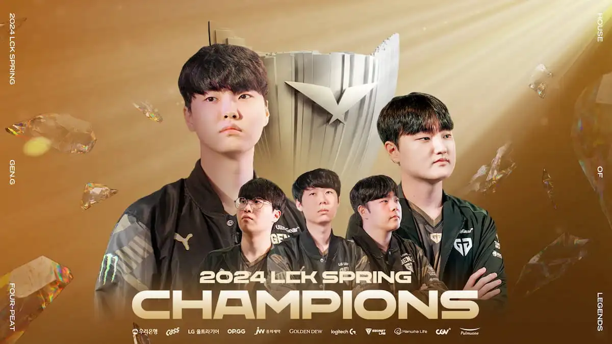 Gen.G lập lịch sử, trở thành đội tuyển LCK đầu tiên vô địch 4 mùa liên tiếp - Gamelade