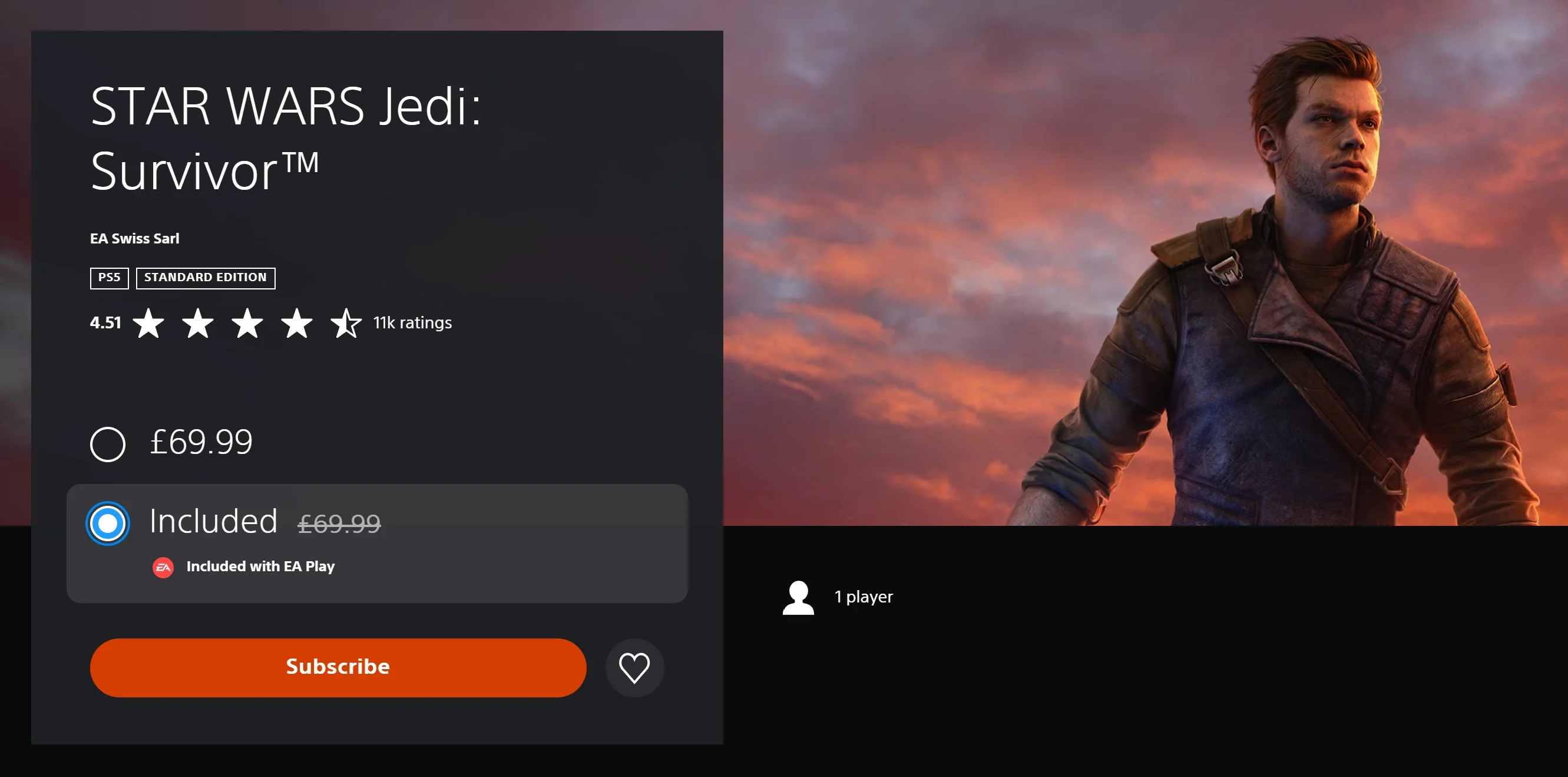 Star Wars Jedi: Survivor có vẻ sắp lên EA Play
