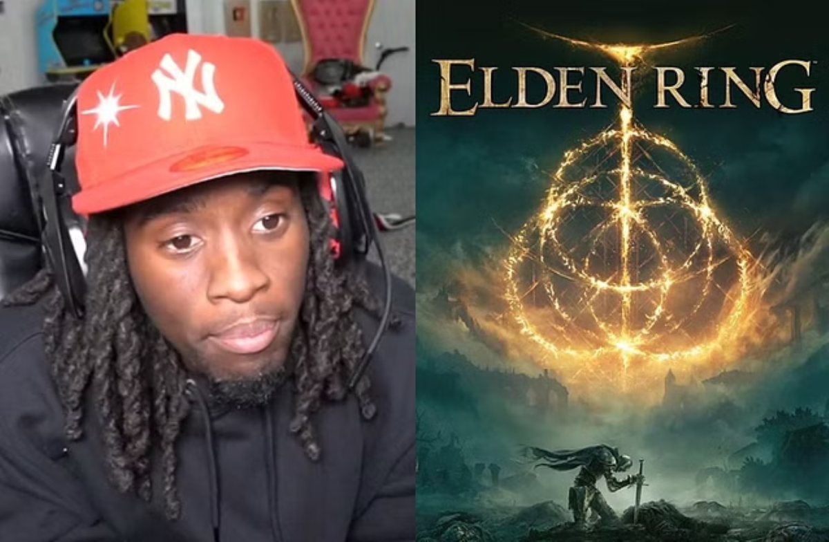 Streamer Kai Cenat sẽ livestream quá trình chơi Elden Ring từ đầu đến cuối không nghỉ
