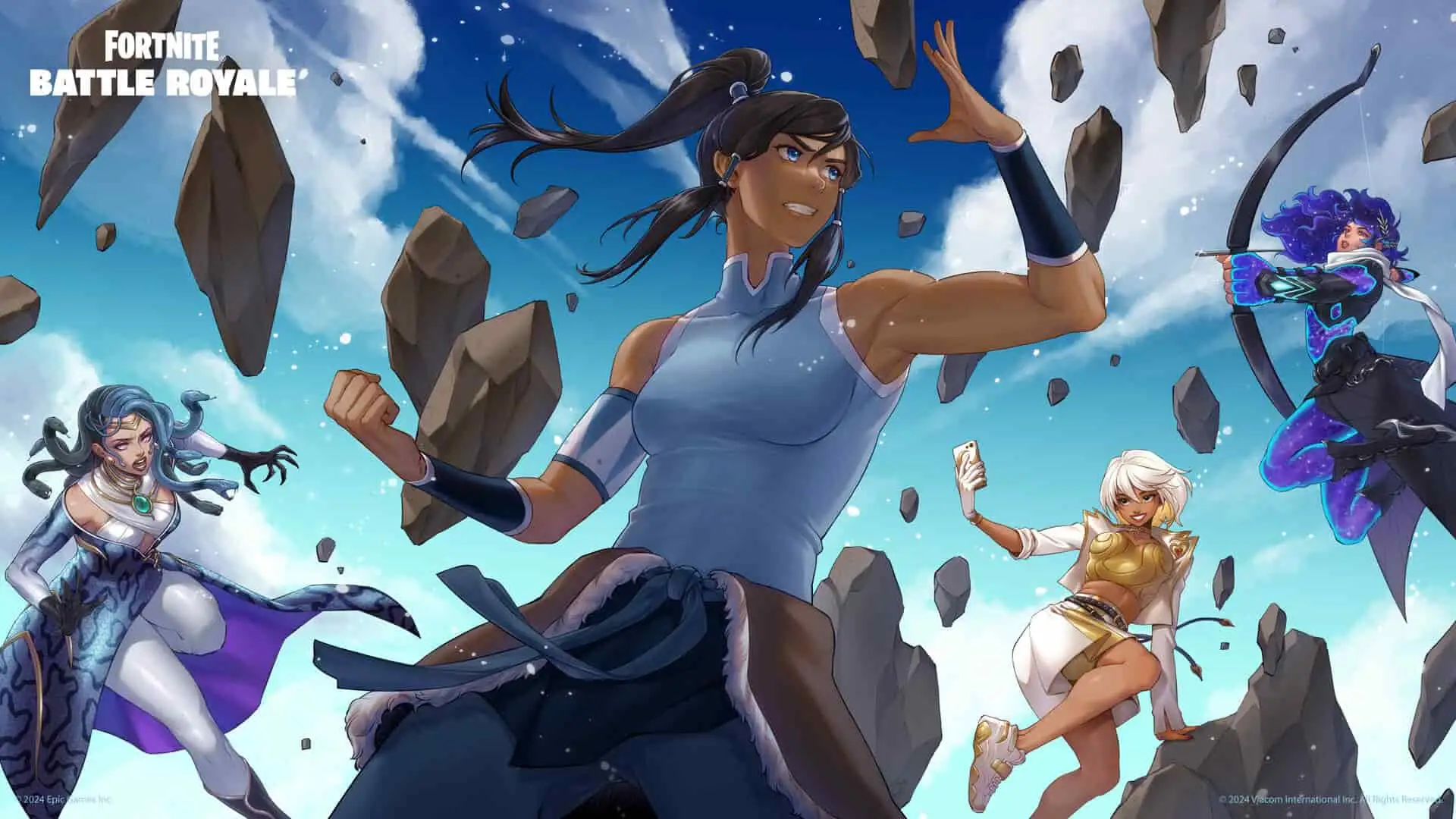 Fortnite hé lộ sự xuất hiện của dàn sao Avatar trong cửa hàng trang phục - Gamelade