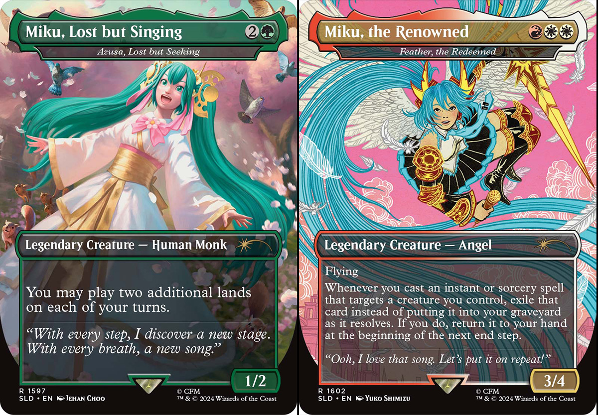 Hatsune Miku sẽ xuất hiện trên các lá bài của Magic: The Gathering