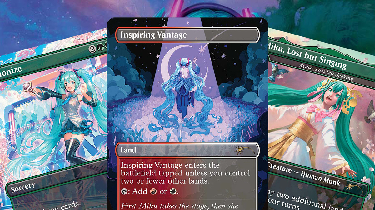 Hatsune Miku sẽ xuất hiện trên các lá bài của Magic: The Gathering