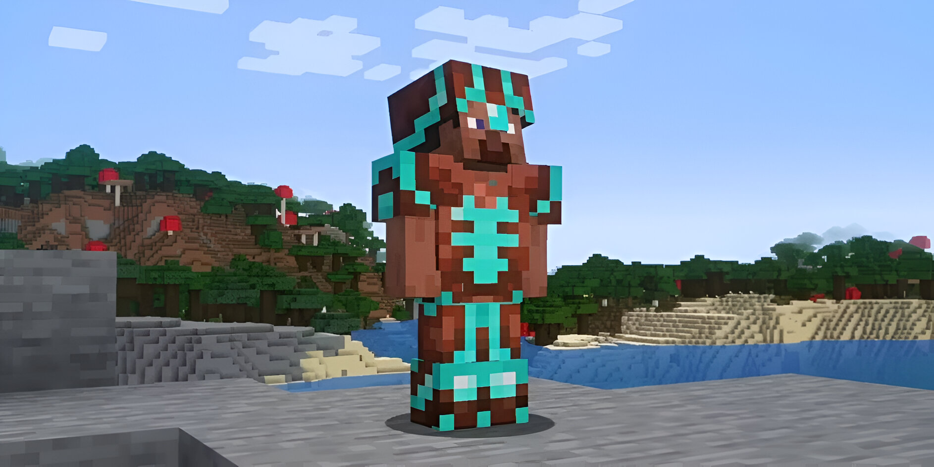 Người chơi Minecraft dành ba năm để thu thập bộ giáp siêu hiếm