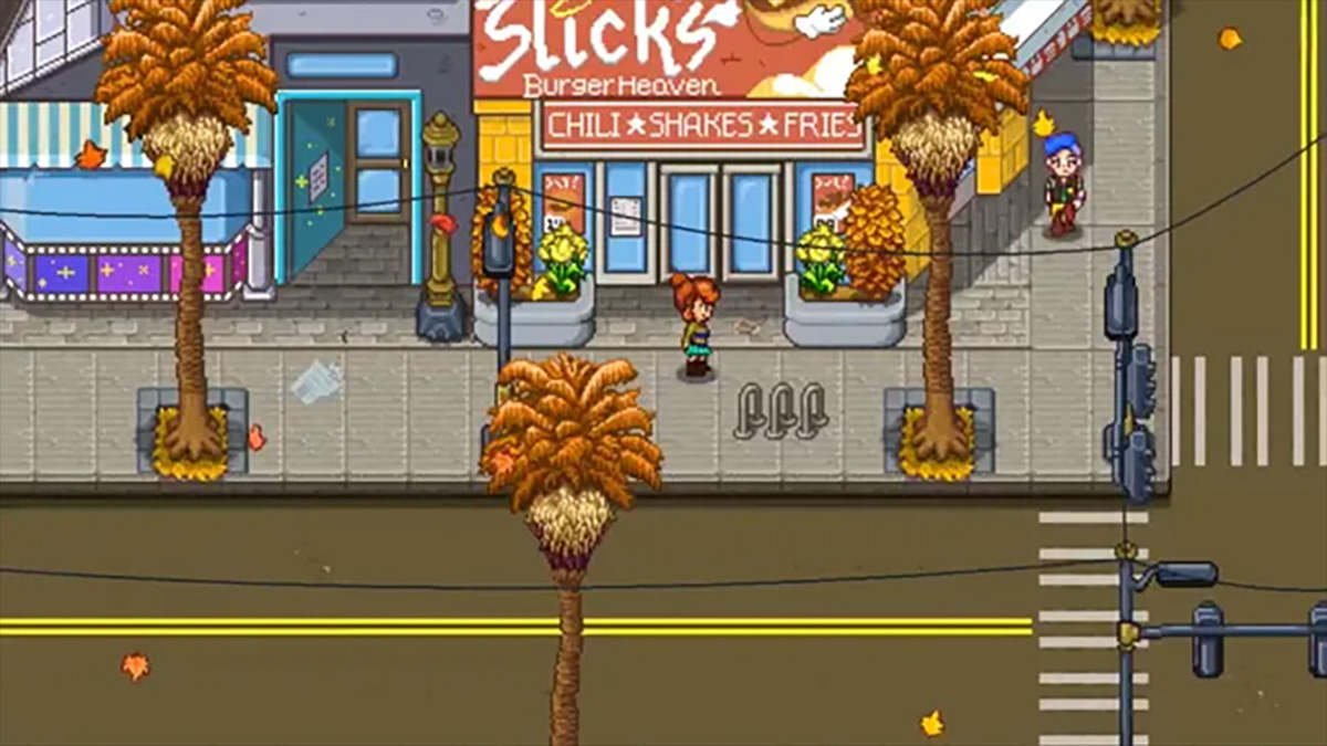 Sunkissed City – tựa game Stardew Valley phong cách thành phố giới thiệu hiệu ứng đặc biệt