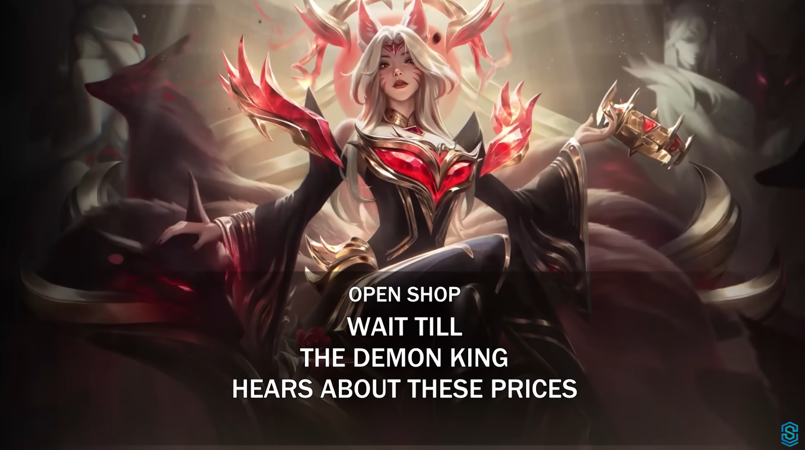 Chính tựa game LMHT cũng tự chế diễu bộ skin hơn 10 triệu VND trong game