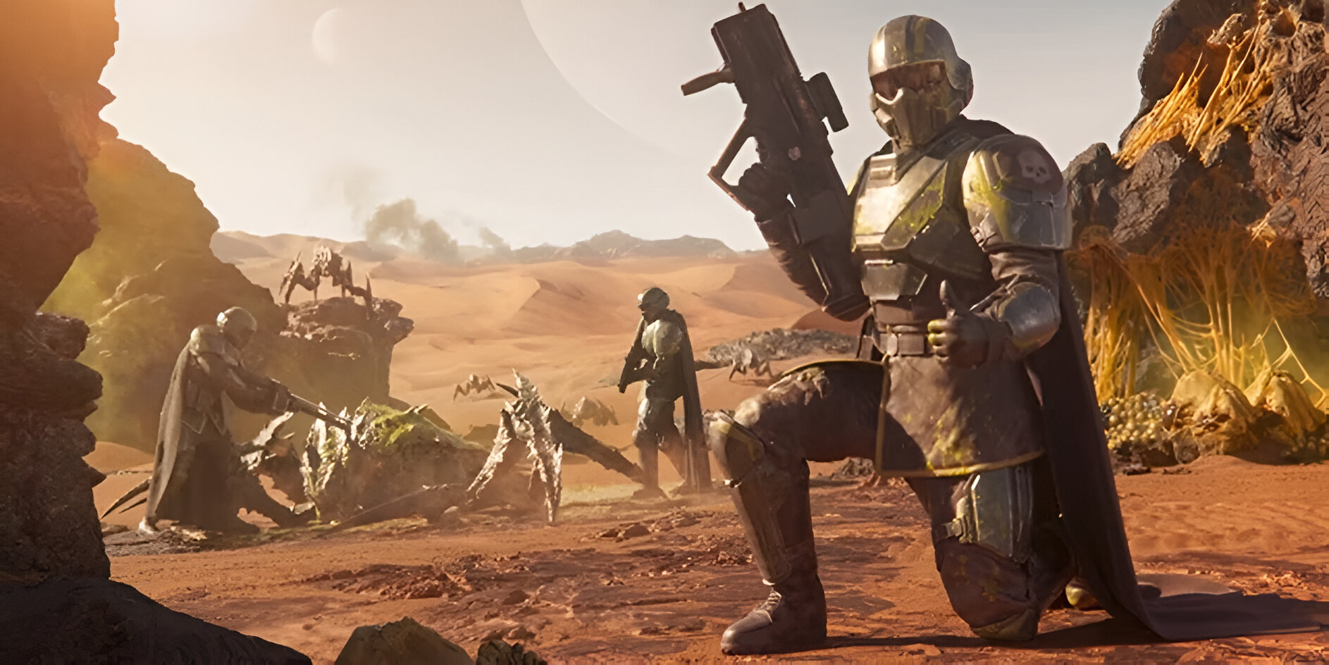 Cập nhật mới của Helldivers 2 làm cho một kẻ thù đáng sợ hơn