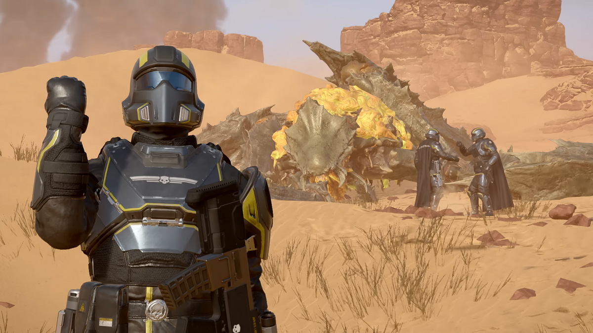 Steam xác nhận quyết định gỡ bỏ Helldivers 2 đến từ chính chủ Sony