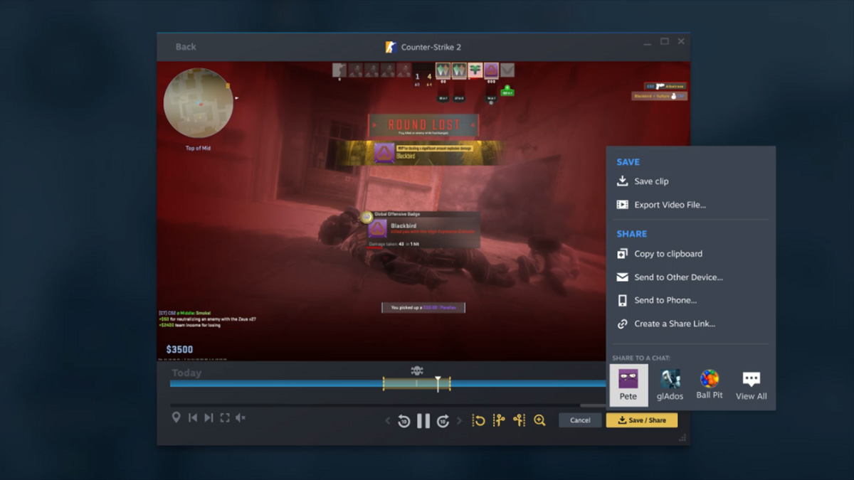 Steam bổ sung chức năng thử nghiệm quay video gameplay chạy nền