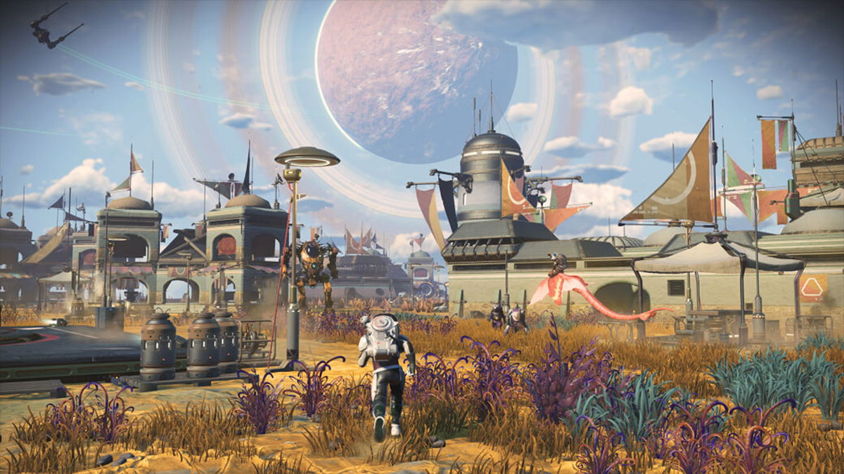 No Man's Sky thể hiện sức mạnh của engine tạo thế giới với 3 hành tinh trong 50 giây