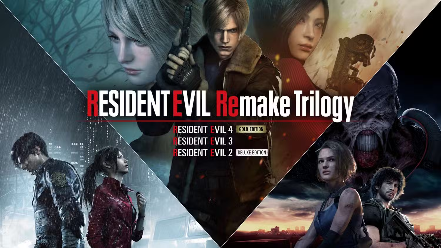 Capcom tung ra Resident Evil Remake Trilogy Bundle