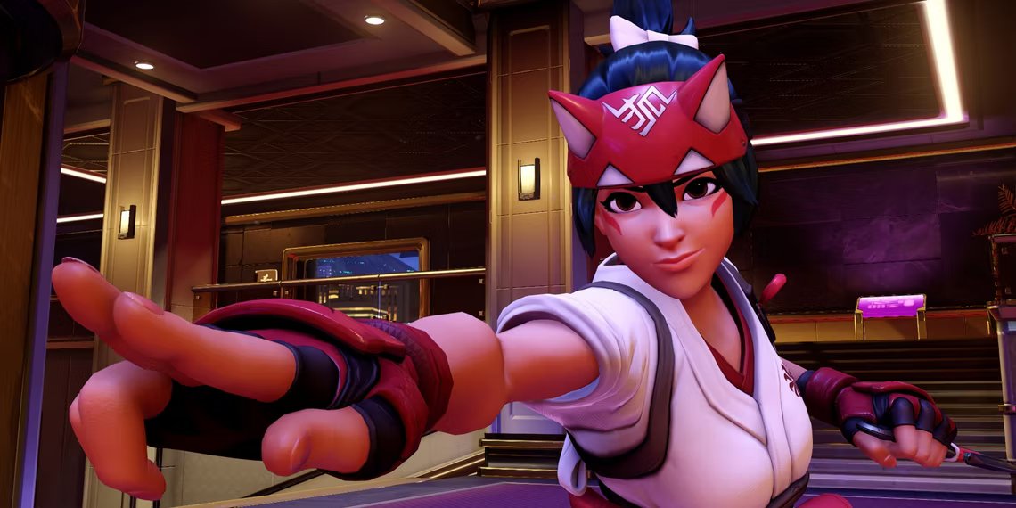 Fan Overwatch 2 thiết kế trang phục NieR: Automata cho Kiriko