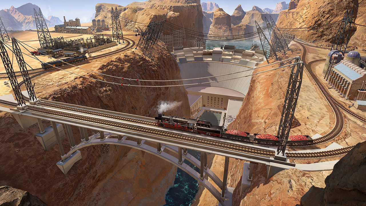 Khám phá thế giới đường sắt mới trong Trainstation 3: Journey of Steel - Gamelade