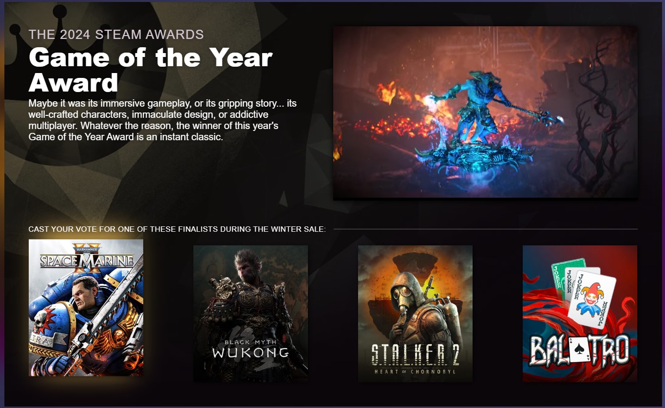 STALKER 2 "khuấy đảo" The Steam Awards 2024 với 3 đề cử lớn - Gamelade