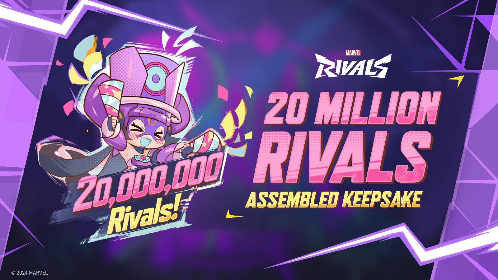 Marvel Rivals đạt 20 triệu người chơi