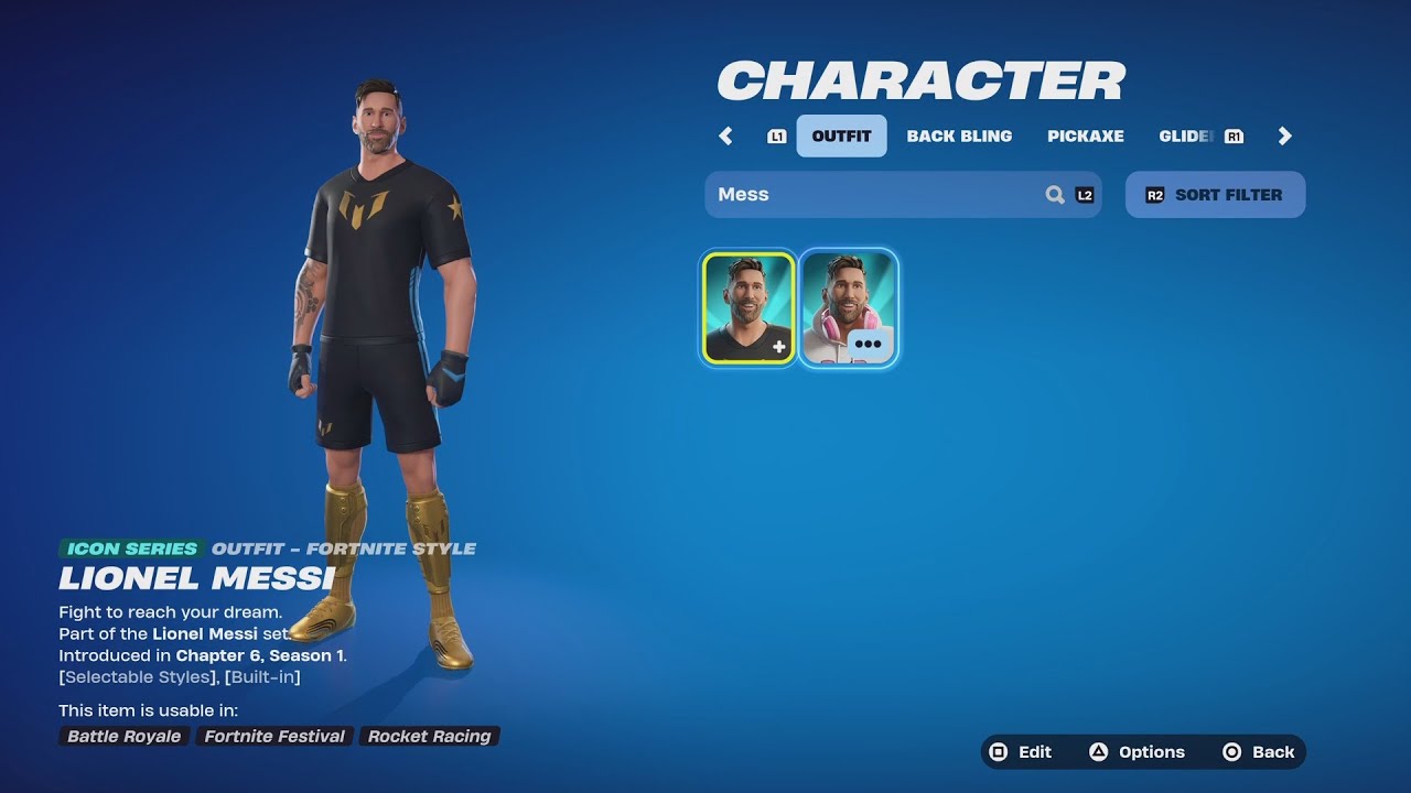 Fan Fortnite "đứng ngồi không yên": Skin Messi sắp ra mắt - Gamelade