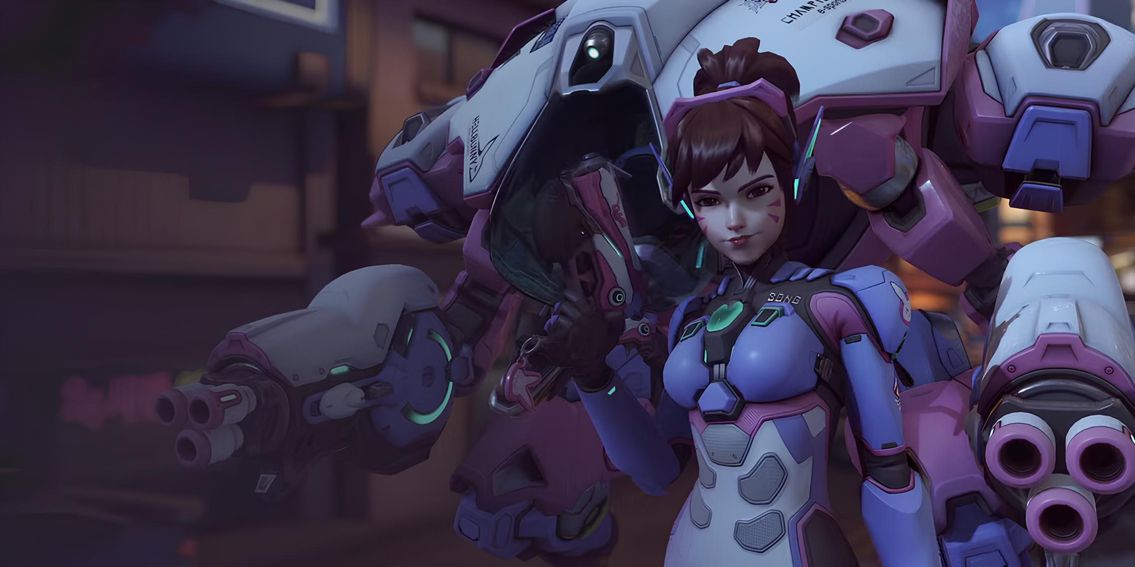D.Va và mech "tráo đổi thân phận" trong ý tưởng độc đáo của fan Overwatch 2 - Gamelade