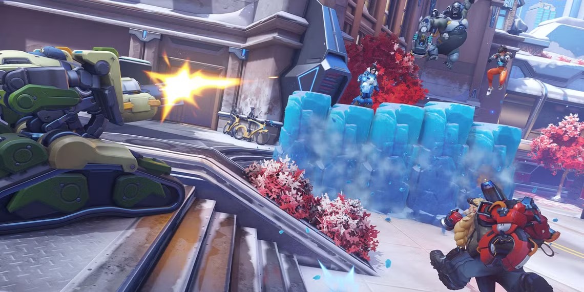 Overwatch 2 tặng miễn phí trang phục Bastion cực chất trong sự kiện Twitch Drop-gamelade