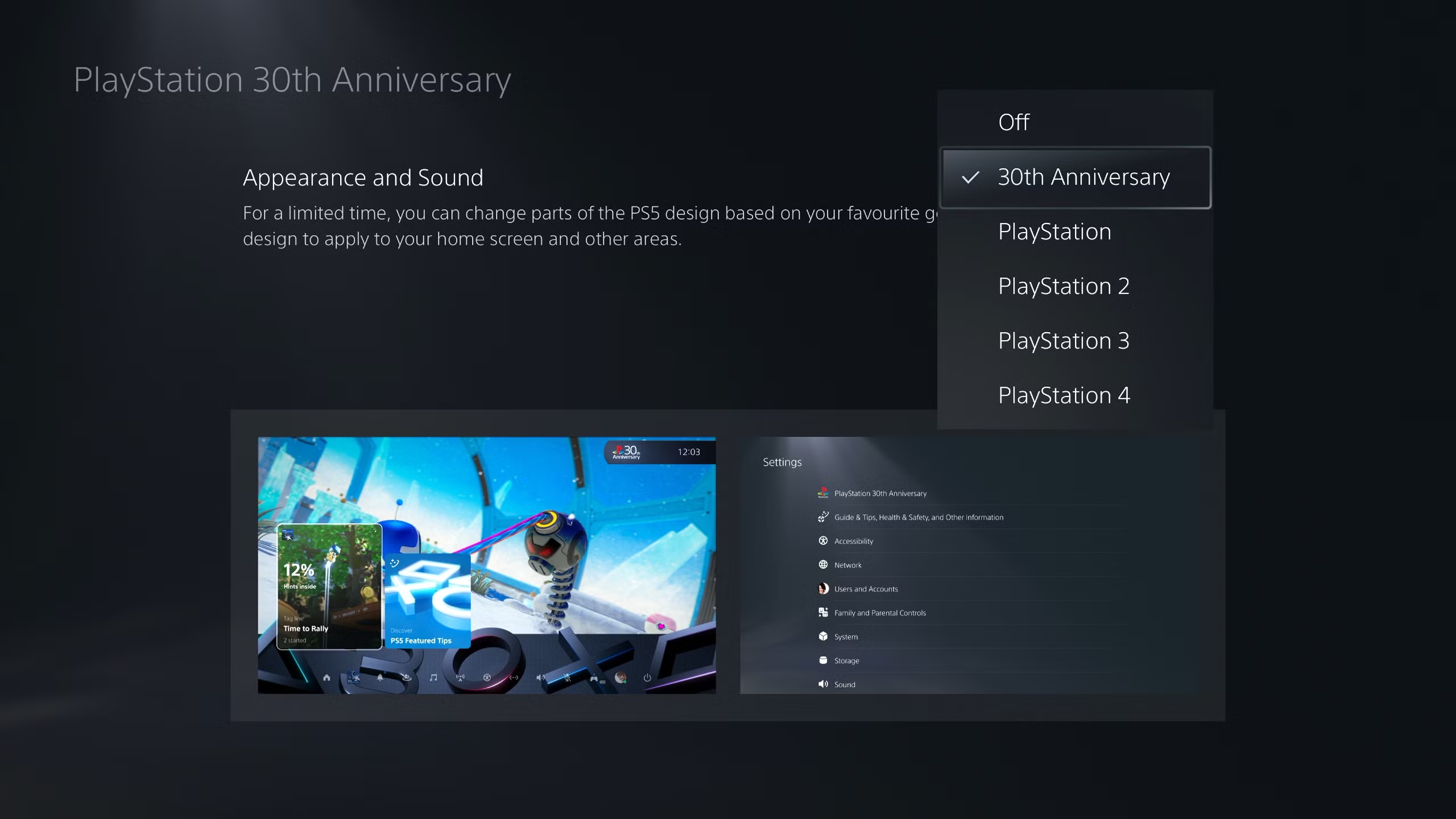 Hướng dẫn thay đổi chủ đề kỷ niệm 30 năm của PlayStation trên PS5 - Gamelade