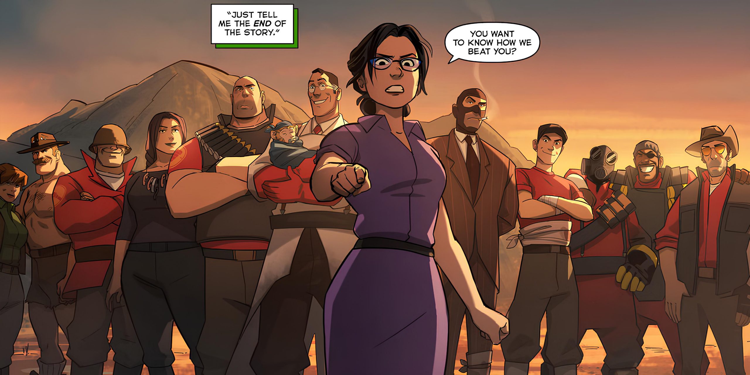 Sau 7 năm chờ đợi, Team Fortress 2 ra mắt truyện tranh mới - Gamelade