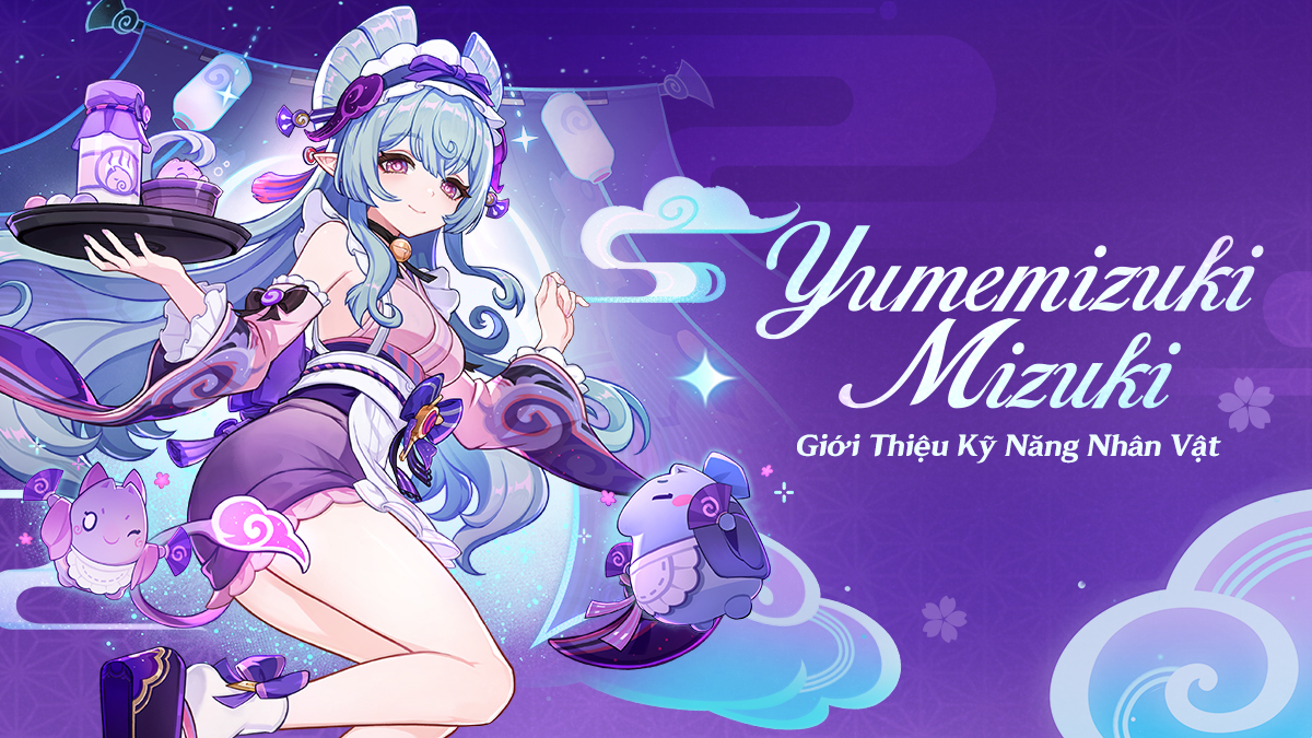 Genshin Impact công bố bộ kỹ năng chính thức của Yumemizuki Mizuki-gamelade