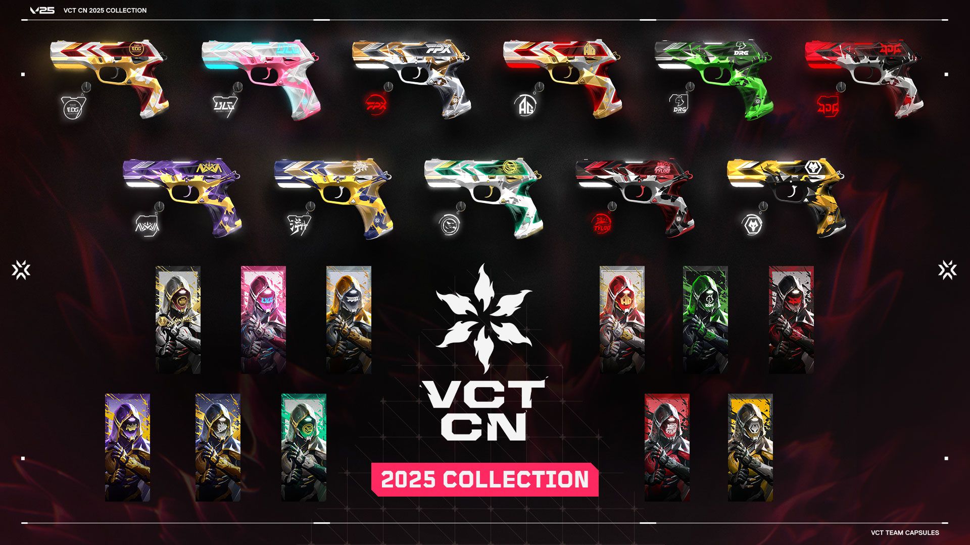 VALORANT ra mắt gói vật phẩm VCT Season Capsules 2025 - Gamelade