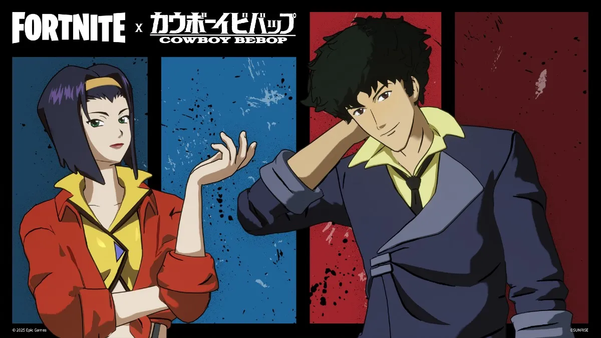 Fortnite chính thức hợp tác với Cowboy Bebop-gamelade