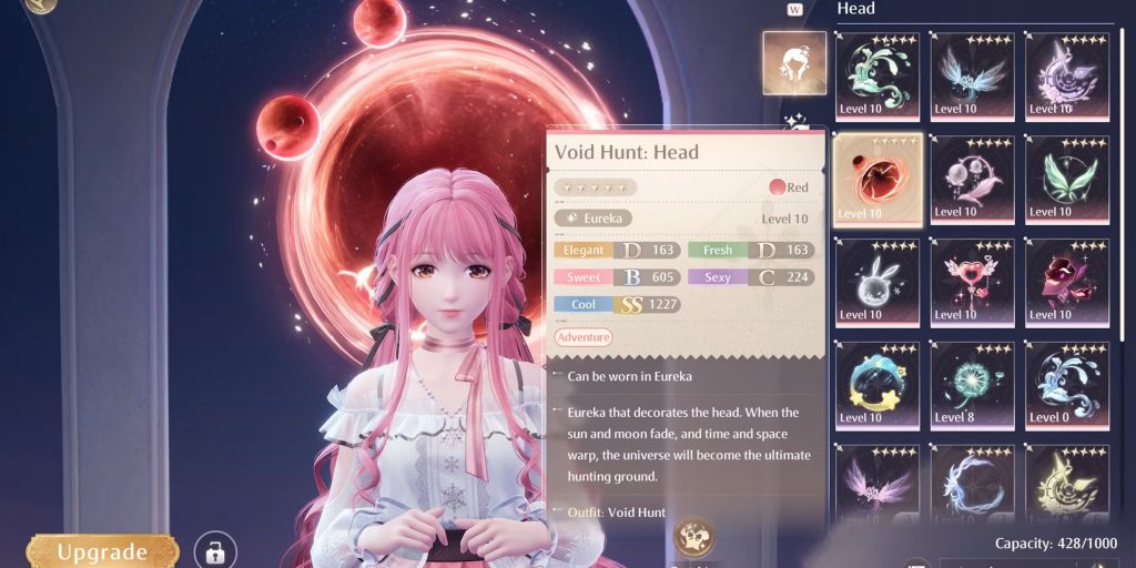 Infinity Nikki - Cách sở hữu Blue Void Hunt: Head Eureka - Gamelade