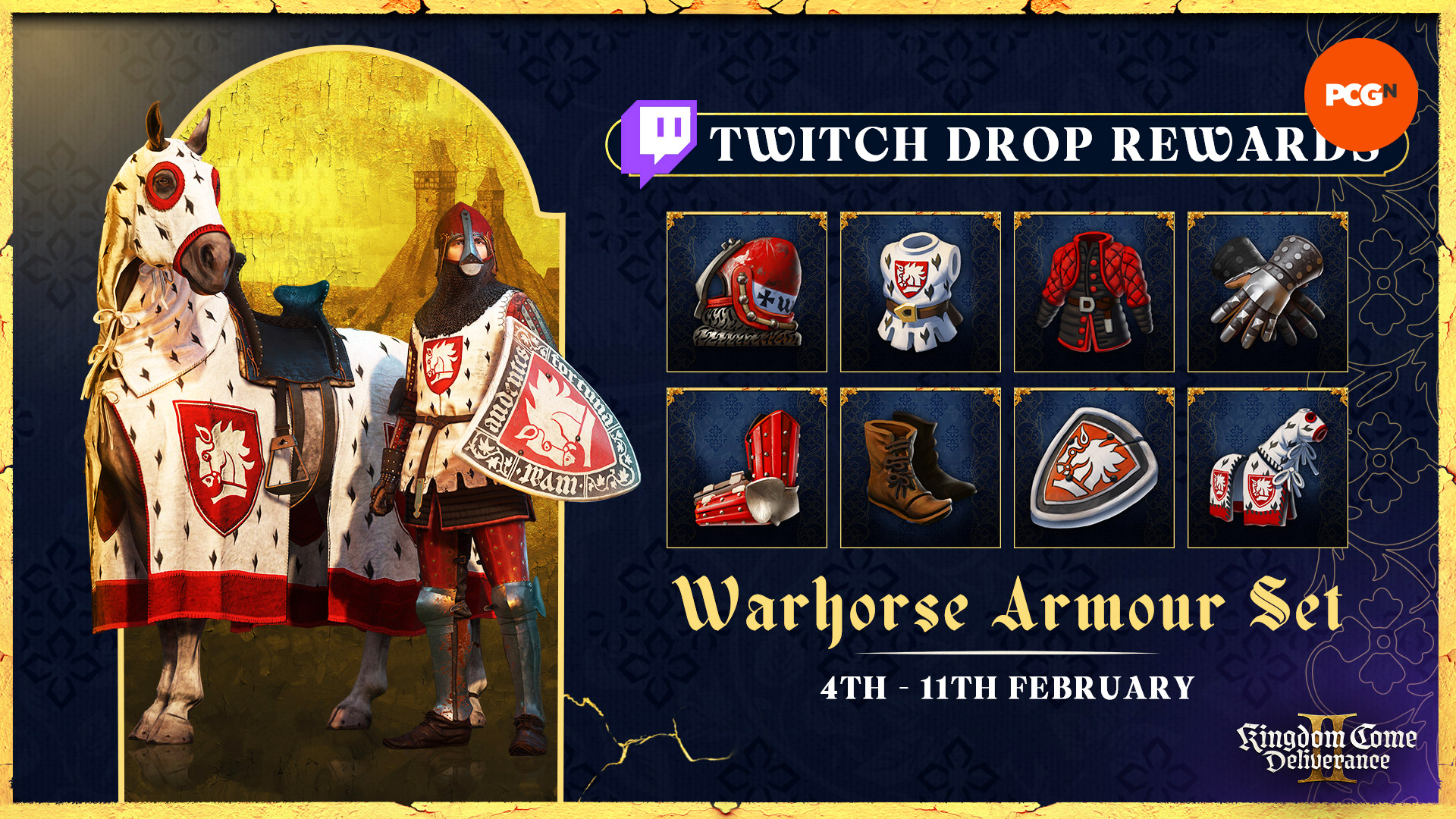 Kingdom Come: Deliverance 2 - "Cày" Twitch nhận quà khủng - Gamelade